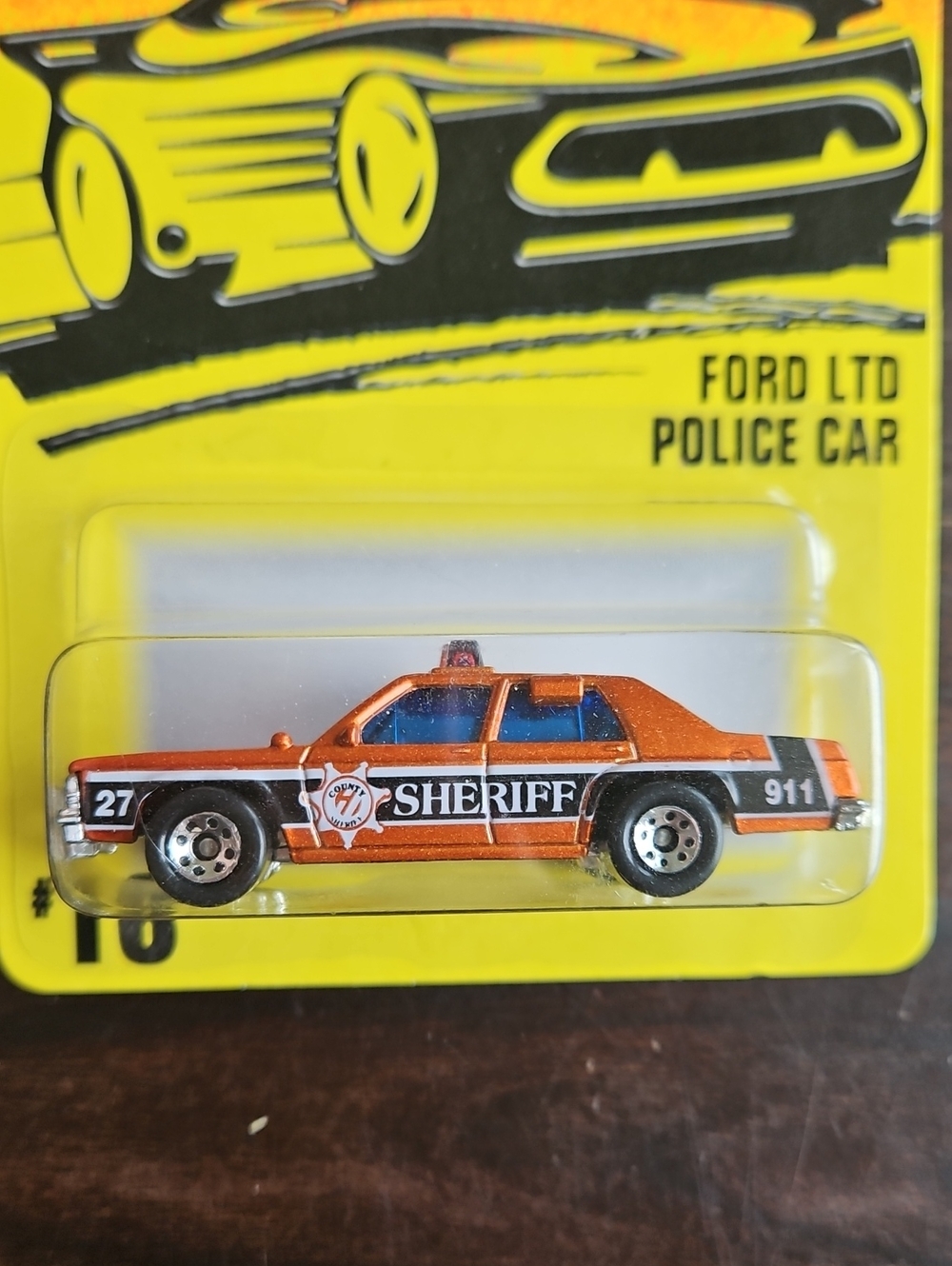 "Ford LTD Police Car" 1997 Matchbox Vehicle